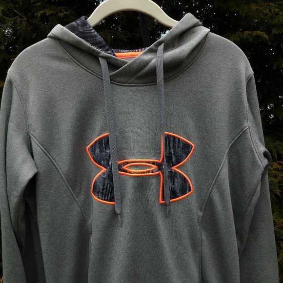 Under Armour Fleece Storm Big Logo Hoodie (S) - Picture 2 of 4